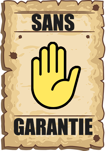 Pas de garantie