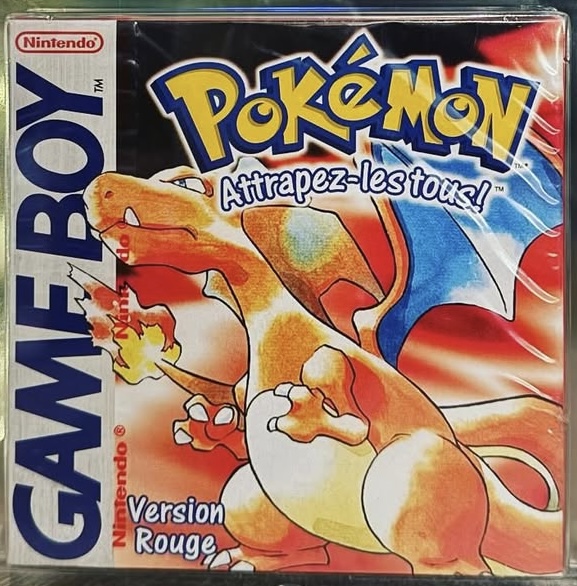Jeu Gameboy Pokémon version Rouge scellé
